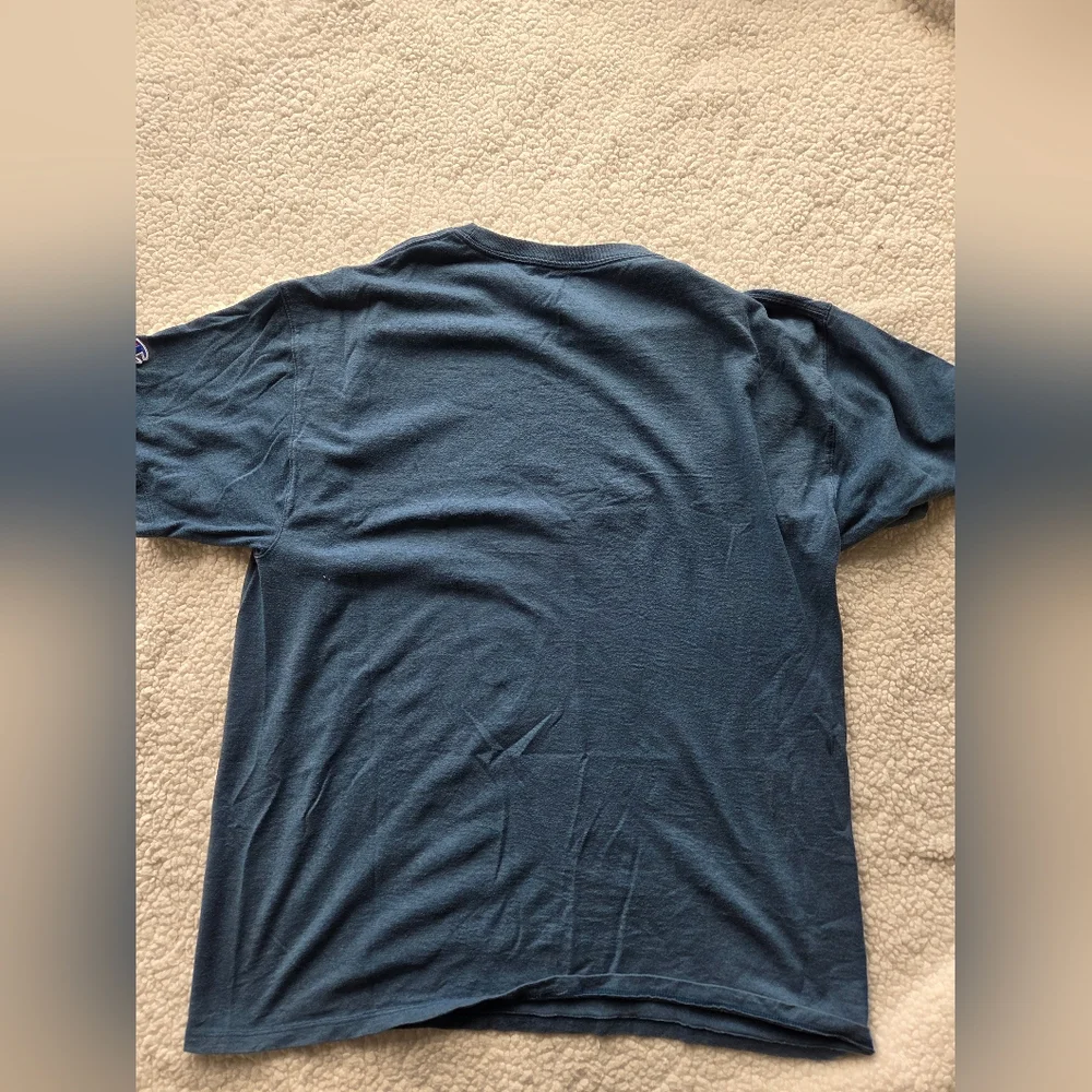 Champion Men's Blue T-Shirt - Picture 4 of 6